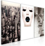 Artgeist Kép - Faces of City (3 Parts) 60x30