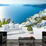 Artgeist Fotótapéta - View on Santorini 200x140