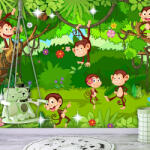 Artgeist Fotótapéta - Monkey Tricks 150x105