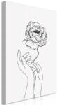 Artgeist Kép - Delicate Flower (1 Part) Vertical 40x60