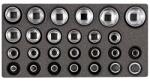 GEDORE GedoreRed dugókulcs készlet modulban 1/2 10-32mm + IMBUSZ 26 részes R22150009 (R22150009)