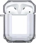 Hishell Two Colour Clear Case for Airpods 1&2 black (HAC-5 black-Airpods 1&2)