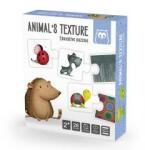Eureka Puzzle educativ Montessori - Texturile animalelor Puzzle