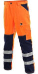 CXS CXS NORWICH nadrág, figyelmeztető, férfi, narancssárga-kék, 64-es méret (1112-002-205-64)
