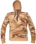 CERVA CRAMBE kapucnis pulóver bézs terepszínű XL (03060028W0004)
