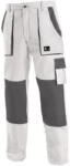 CXS Derék nadrág CXS LUXY JOSEF, férfi, fehér-szürke, 64-es méret (1020-006-109-64)