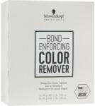 Schwarzkopf Remediu pentru îndepărtarea pigmentului artificial de pe păr - Schwarzkopf Professional Bond Enforcing Color Remover 10 x 30 g