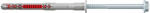 Fischer DuoXpand 10x140 FUS rögzítődübel cinkkel galvanizált acél, hatlapfejű csavarral, 50 db/csomag (562170)