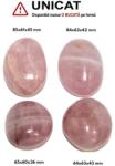 Palm Stone Cuart Roz Natural - 64-85 x 61-63 x 36-45 mm - (XXL) - 1 Buc