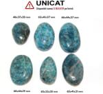 Palm Stone Apatit Albastru Druzy Natural - 48-66 x 33-44 x 19-30 mm - (XXL) - 1 Buc