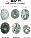 Palm Stone Piatra Lunii cu Garnierit Natural - 49-66 x 44-49 x 21-30 mm - (XXL) - 1 Buc