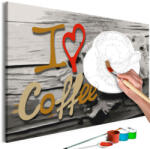 Artgeist Kifestő - I Love Coffee 60x40