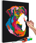 Artgeist Kifestő - Colourful Dog 40x60