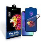 BestSuit Flex-Buffer Hybrid Glass 5D antibakteriális üvegfólia Apple iPhone 13 Pro Max/14 Plus fekete szegéllyel