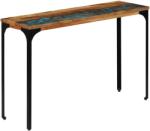 vidaXL Masă consolă, 120 x 35 x 76 cm, lemn masiv reciclat (247323)