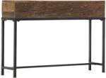 vidaXL Masă consolă, 120 x 30 x 80 cm, lemn masiv reciclat (282891)