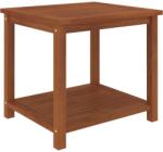vidaXL Masă laterală, 45x45x45 cm, lemn solid de salcâm (44128) - vidaxl Masa de cafea
