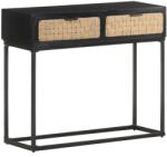 vidaXL Masă consolă, 90x35x76 cm, lemn masiv de mango (323495)