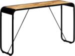 vidaXL Masă consolă, 140 x 35 x 76 cm, lemn masiv de mango nefinisat (247869)