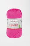 Scholler Fir textil Scholler Limone 38 pentru tricotat si crosetat, 100% bumbac, Roz, 125m (90130-38) - tiparedecroitorie