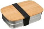5five Caserola cu capac Steely, inox, capac bambus, 0.8 litri, 18x12.3 x5.5 cm