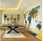 Artgeist Fotótapéta - Map of the World - Sun and sky 300x231