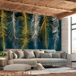 Artgeist Fotótapéta - Gilded Feathers 300x210