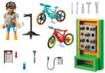 Playmobil Set de joaca Playmobil City Life Atelierul de biciclete 70674 (4008789706744) Figurina