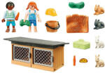 Playmobil Set de joaca Playmobil Country Casuta iepurasilor 70675 (4008789706751) Figurina