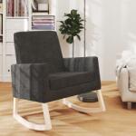 vidaXL Scaun balansoar, negru, material textil (329417) Balansoar