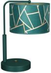 MILAGRO Asztali lámpa ZIGGY 1xE27/60W/230V zöld/arany MI1573 (MI1573)