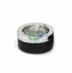 Horecano Пепелник ветроустойчив черен инокс/пластмаса ф9х4.5см CN-(BK-6008B) - Horecano (0193690)