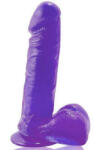 BRAVE Dildo Realistic Pene Violet 19cm Dildo