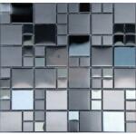 Premium Mosaic Mozaik Premium Mosaic fekete 30x30 cm matt/fényes MOS4823BK (MOS4823BK)