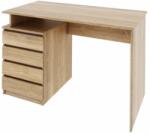 Mobikon Birou PC din pal maro stejar sonoma Hany 118x60x75 cm (0000281071)