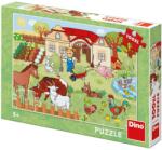 Dino - Puzzle Animale de la fermă - 100 piese Puzzle