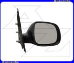 VW CARAVELLE T6 2015.07-2019.07 /SH, SG/ Visszapillantó tükör jobb, kívúlről állítható, domború tükörlappal, fekete borítással (antenna nélkül) MVW330-R
