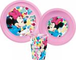 Disney Minnie étkészlet, műanyag szett (STF55555) - mesebirodalom