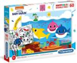 Clementoni Színezhető kétoldalas puzzle - Baby Shark 60 db-os (26093)