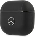 Mercedes Husa MERCEDES Leather pentru Apple AirPods 3, Neagra MEA3CSLBK (MEA3CSLBK) - gsmnet