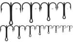 Mustad Ancora Mustad Tripla Nichel Rotunda Nr. 14 10Buc/Plic (M.35647BLN.14)