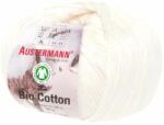 Austermann Fir textil organic Austermann, Bio Cotton 10 pentru tricotat si crosetat, 100% bumbac, Alb, 180 m (98299-10) - cusutsibrodat