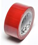  Ragasztószalag jelölő 50mm x 33m piros ipari jelző