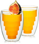 4Home Pahare termo 4Home Pyramide Hot&Cool 250 ml, 2 buc Pahar