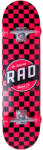 RAD Dude Crew Checkers 7.75" Gördeszka - Piros/Fekete