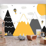 Artgeist Öntapadó fotótapéta - Adventure in the Mountains 196x140