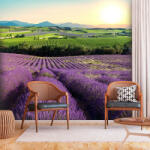 Artgeist Öntapadó fotótapéta - Lavender Field 98x70