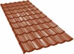 BILKA Tigla metalica BILKA model Clasic Lucios Ral 8004 Caramiziu 0.40mm (3883)