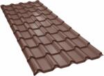 BILKA Tigla metalica BILKA model Balcanic Mat Ral 8017 Maro Ciocolatiu 0.45mm (4005)