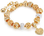 OLBO Bratara Crystal Pendant Heart Gold (220701055)